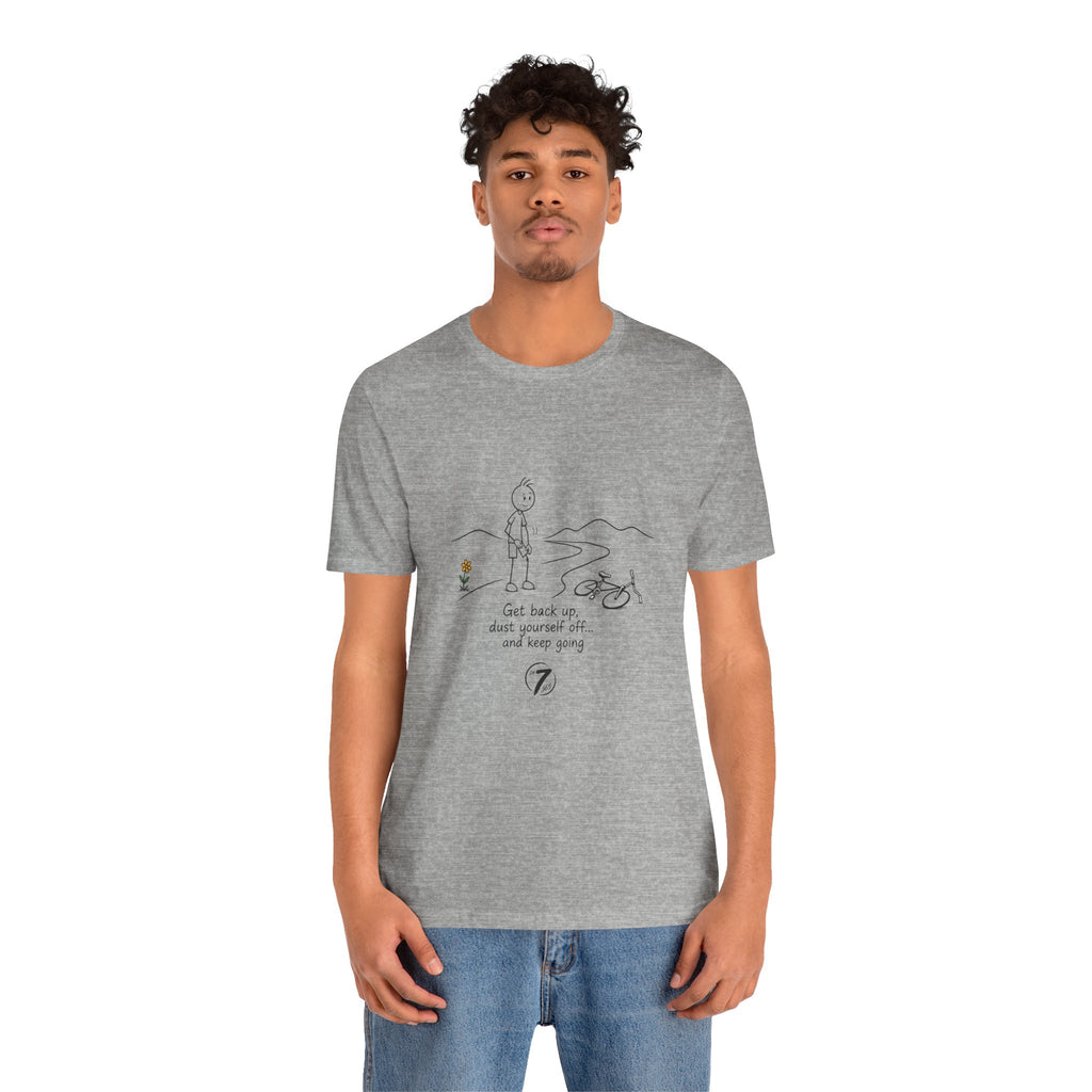 Get Back Up | Inspirational Resilience T-Shirt | Ethos365