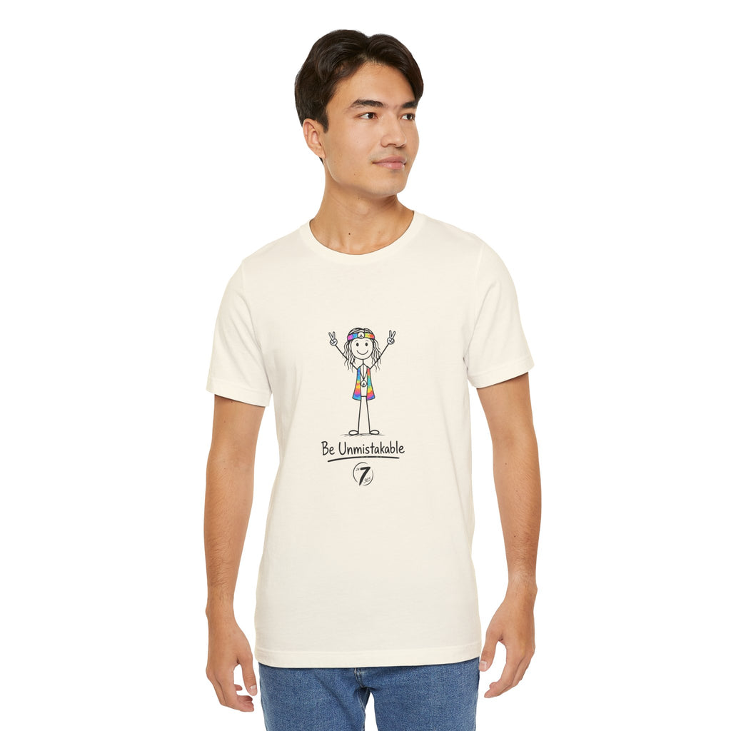 Be Unmistakable T-Shirt, Inspirational Graphic Tee, Ethos365