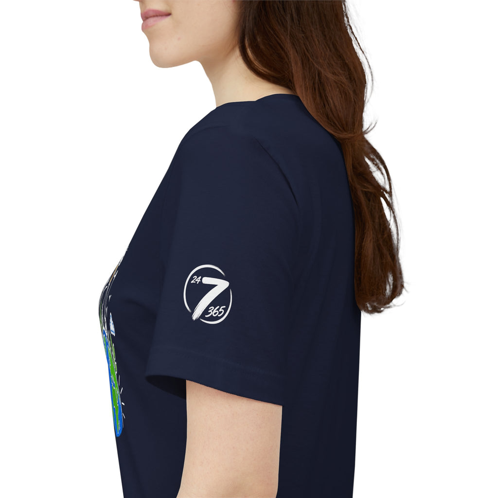 Leave It Better Earth Tee, Inspirational Graphic T-Shirt, Ethos365