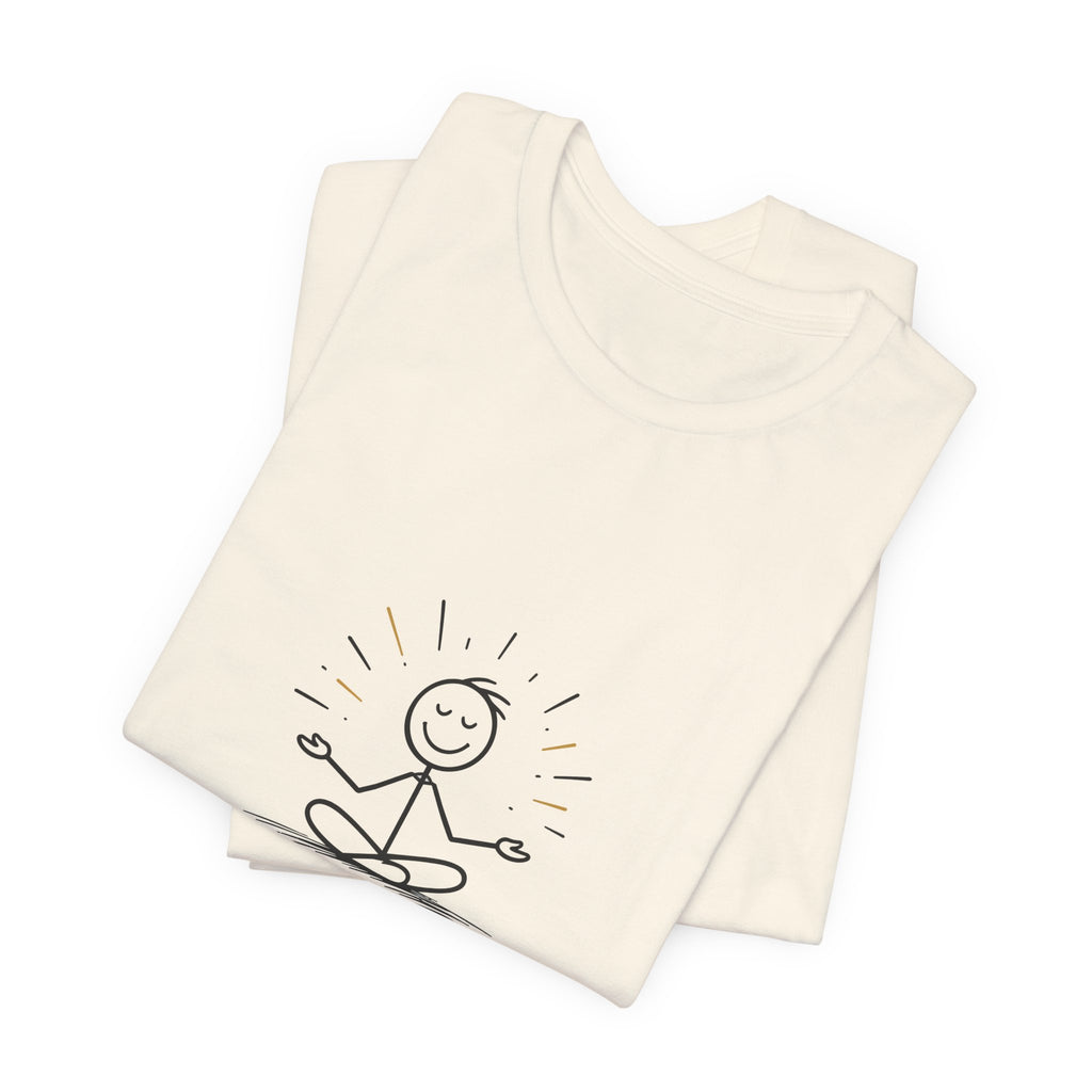 Meditation Tee “Find Your Purpose” Minimal Yoga T-Shirt, Inspirational Graphic Tee, Ethos365