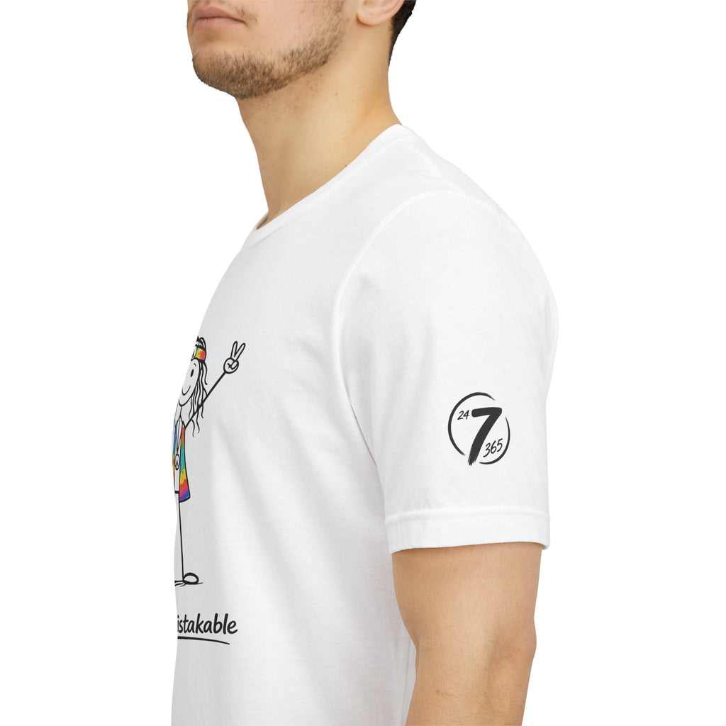 Be Unmistakable T-Shirt, Inspirational Graphic Tee, Ethos365