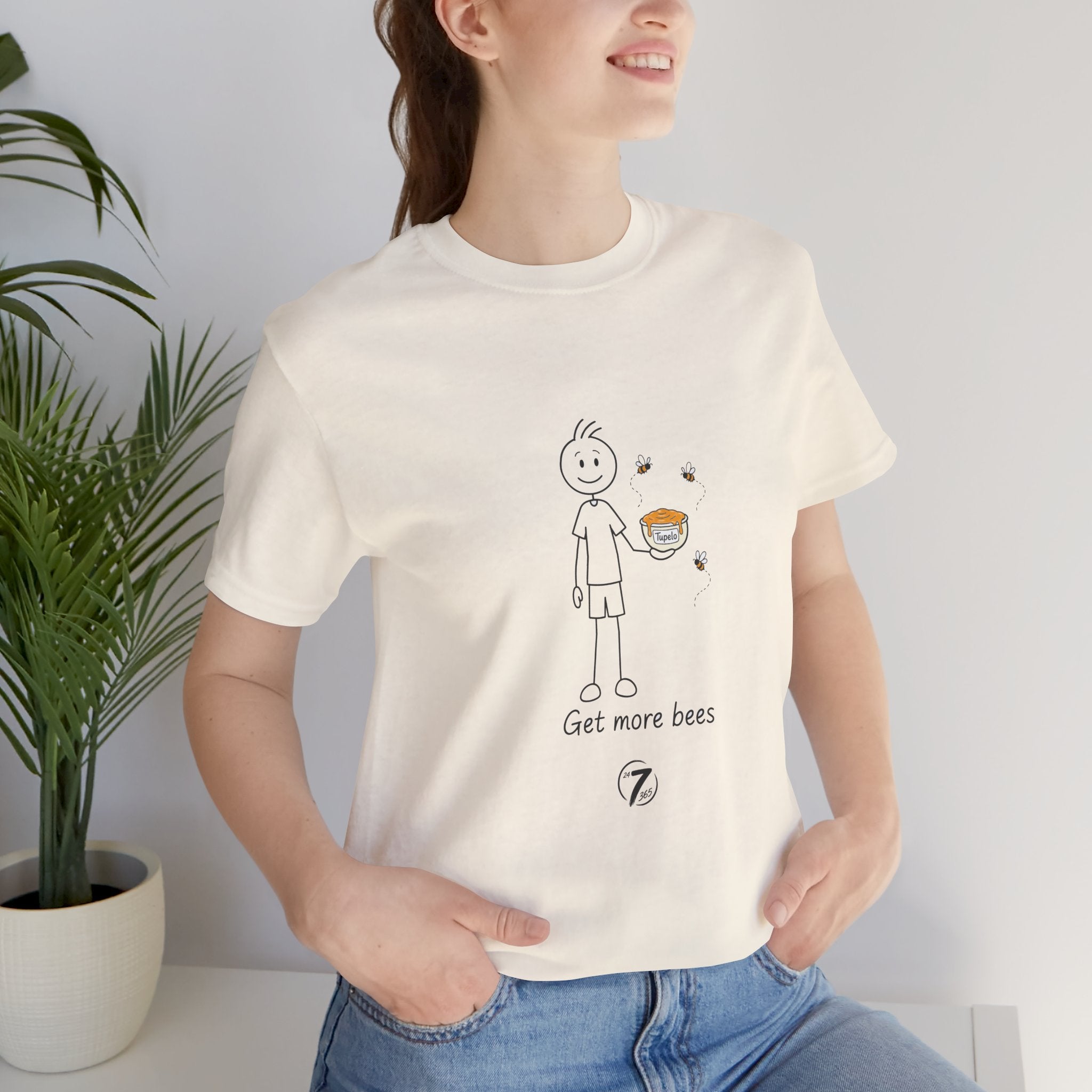 Get More Bees T-Shirt | Inspirational Graphic Tee | Ethos365
