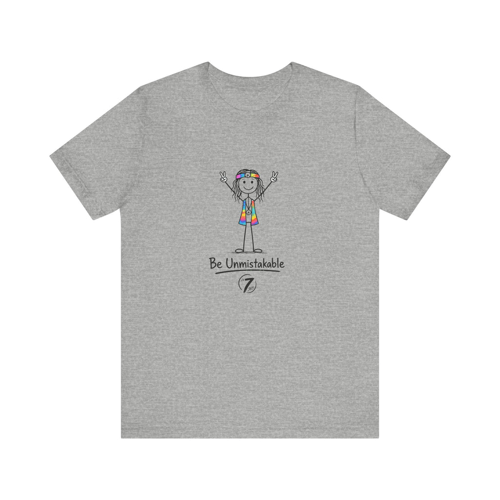 Be Unmistakable T-Shirt, Inspirational Graphic Tee, Ethos365