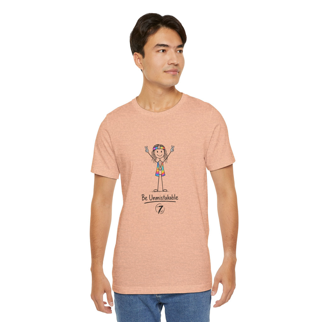 Be Unmistakable T-Shirt, Inspirational Graphic Tee, Ethos365