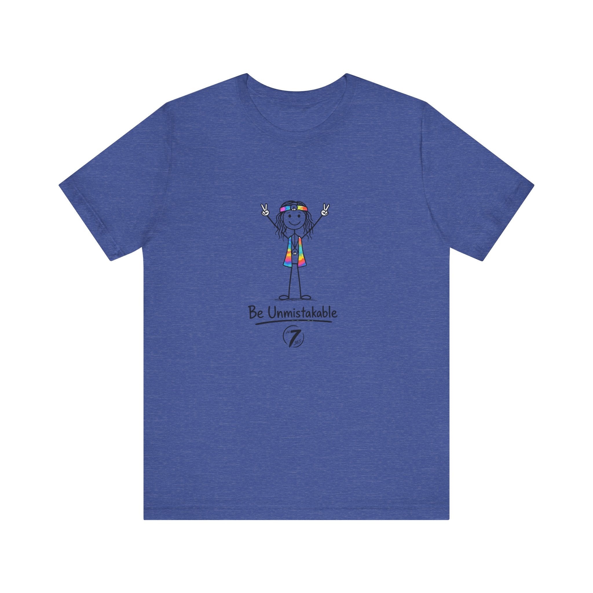 Be Unmistakable T-Shirt, Inspirational Graphic Tee, Ethos365