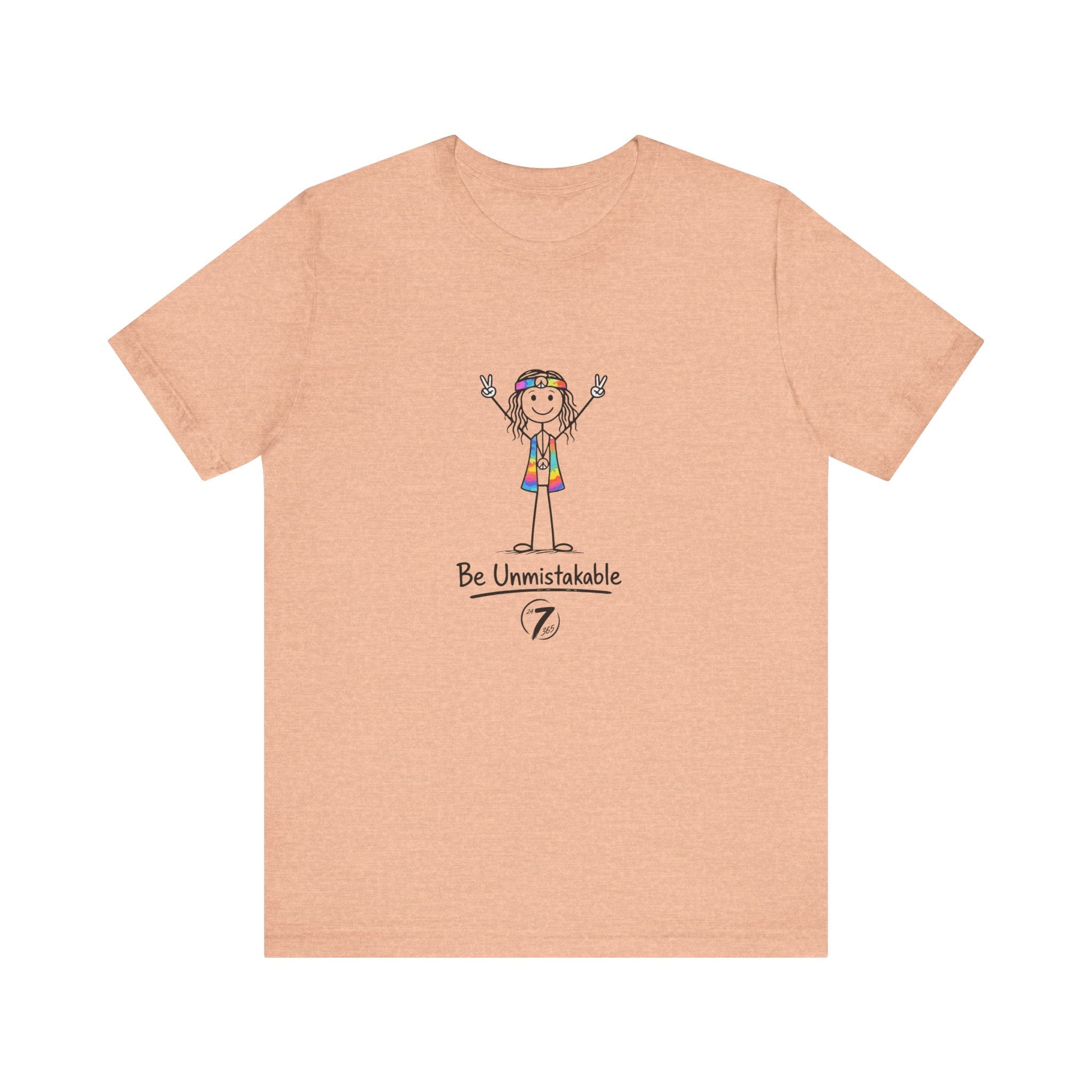 Be Unmistakable T-Shirt, Inspirational Graphic Tee, Ethos365