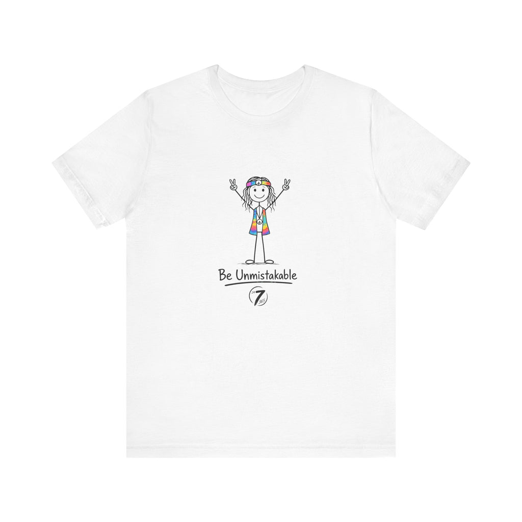 Be Unmistakable T-Shirt, Inspirational Graphic Tee, Ethos365