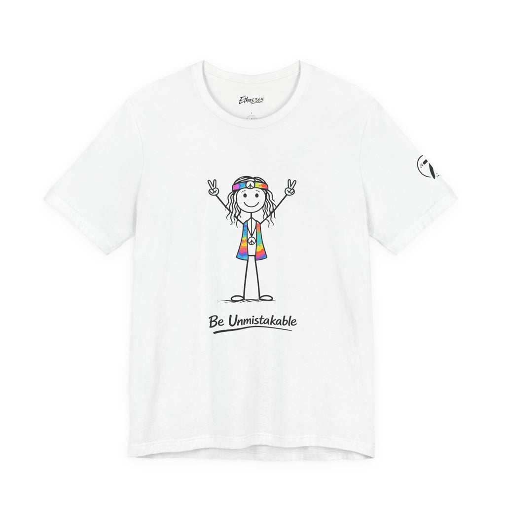 Be Unmistakable T-Shirt, Inspirational Graphic Tee, Ethos365