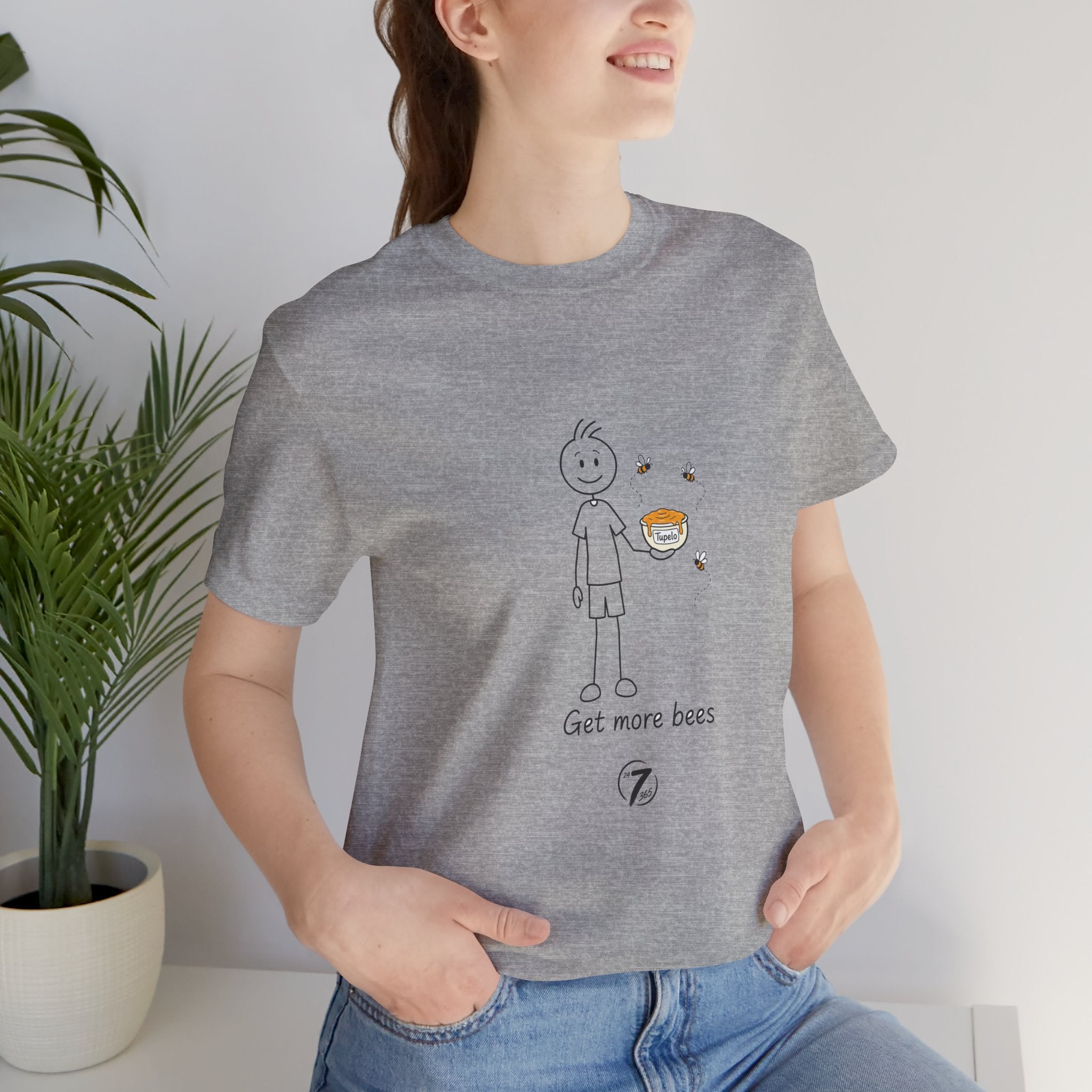 Get More Bees T-Shirt | Inspirational Graphic Tee | Ethos365