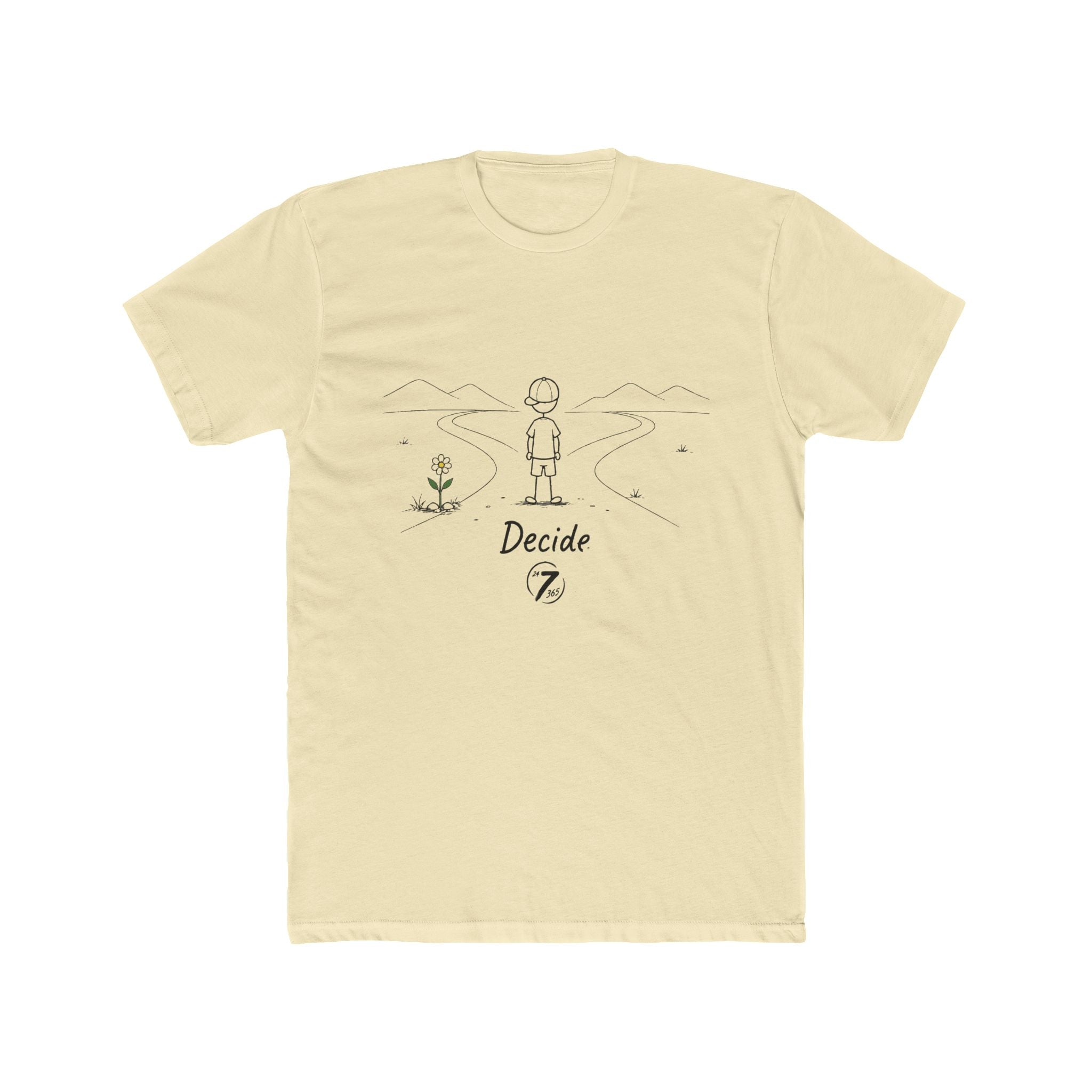 Decide T-Shirt, Inspirational Graphic Tee, Ethos365