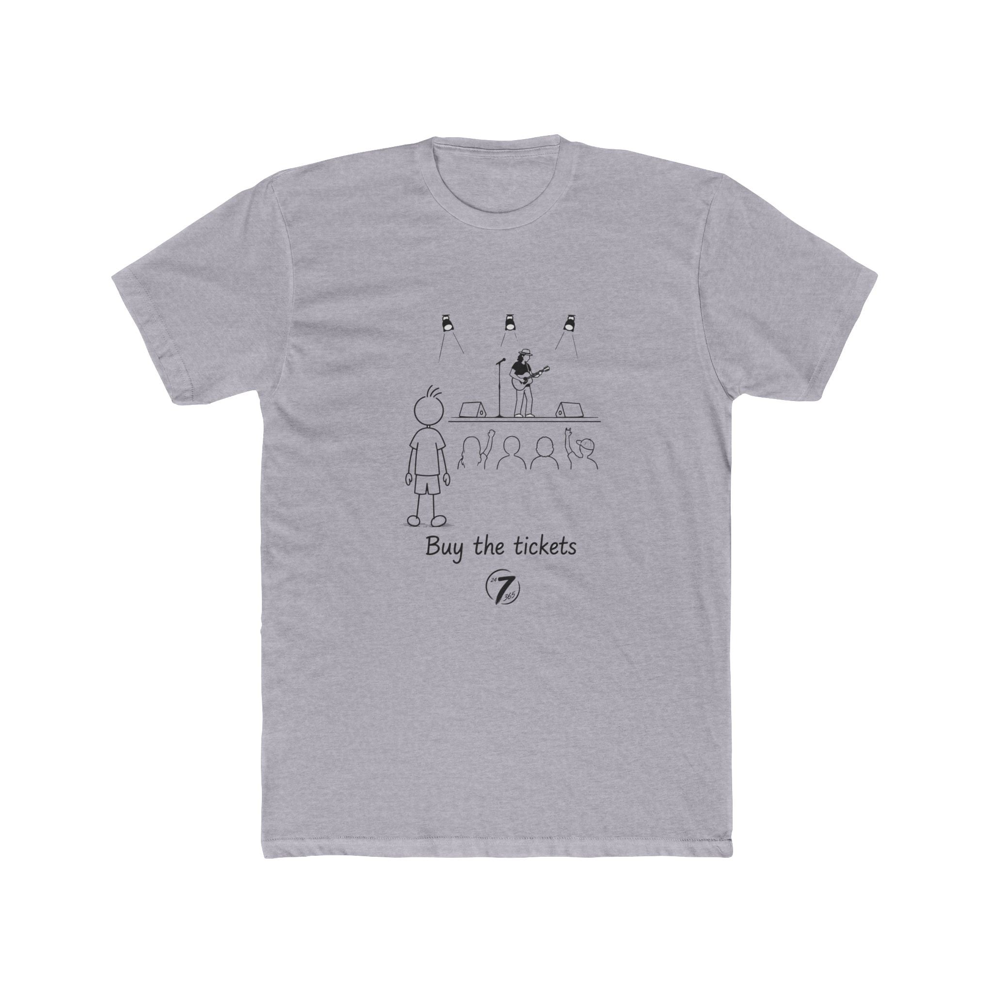Buy the Tickets | Inspirational Experience Graphic Tee | Ethos365