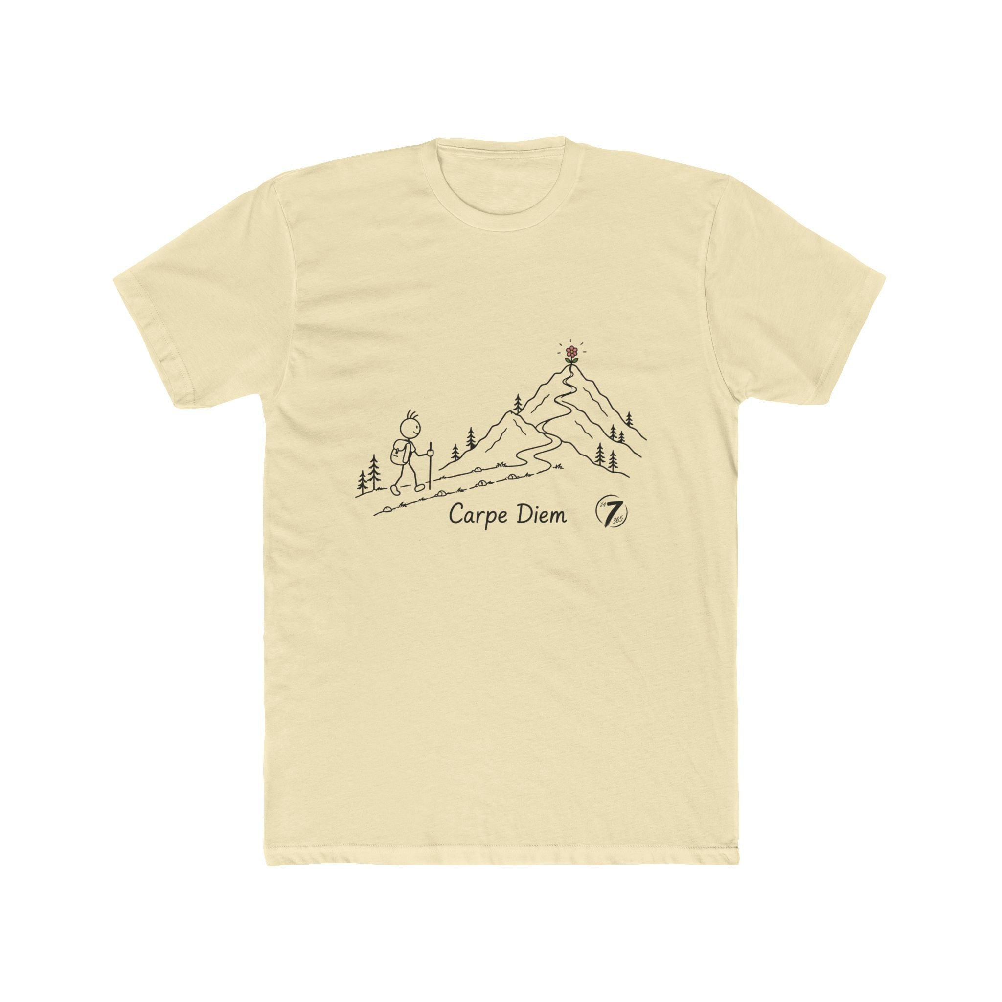 Carpe Diem Mountain Tee — Adventure Hiking Graphic T-Shirt | Ethos365