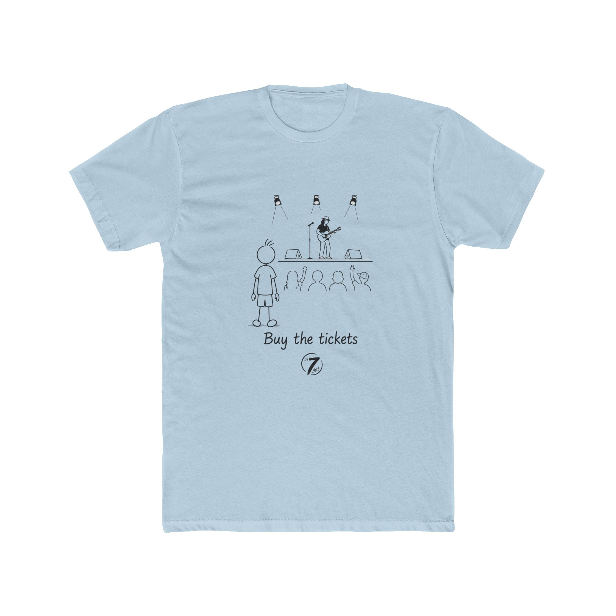 Buy the Tickets | Inspirational Experience Graphic Tee | Ethos365