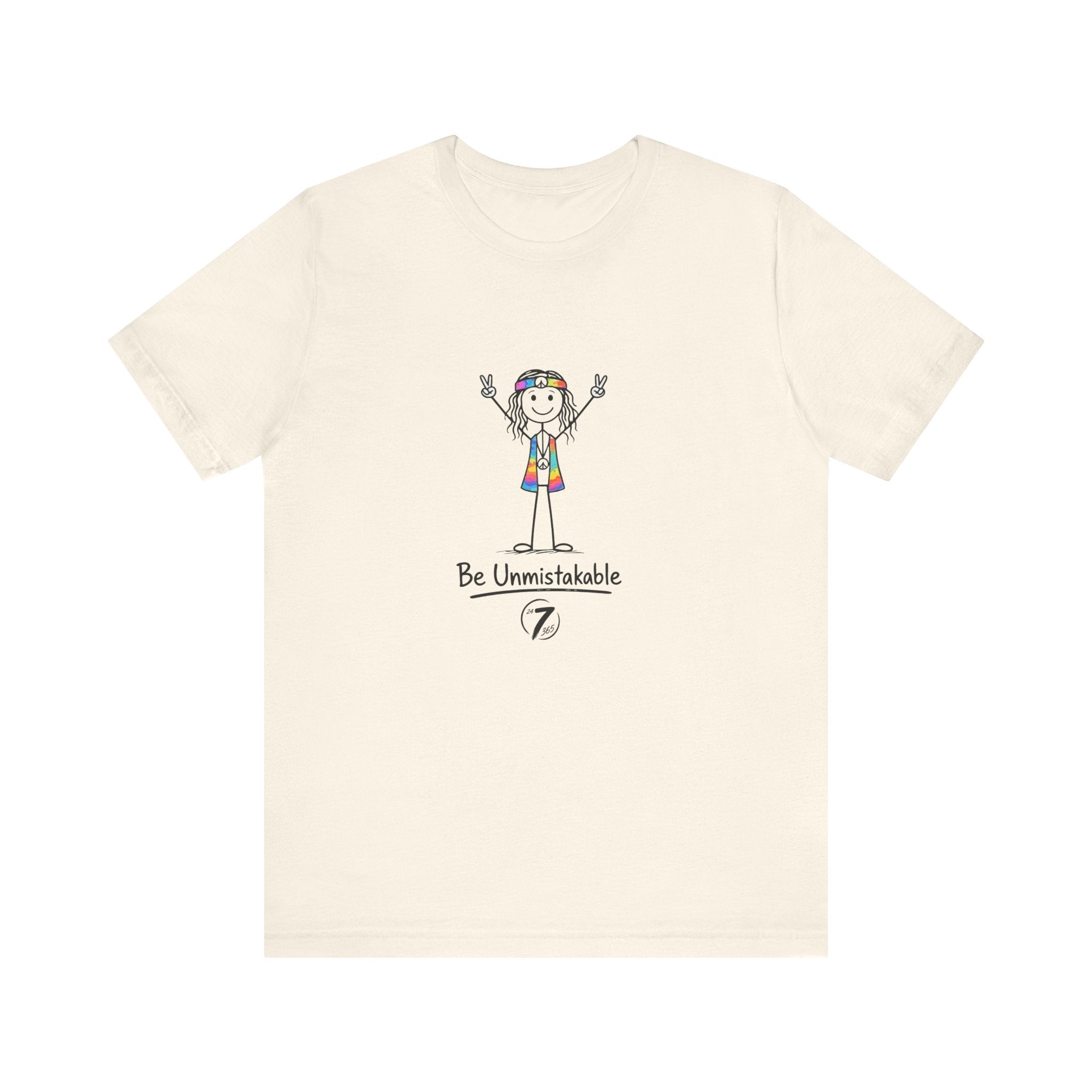 Be Unmistakable T-Shirt, Inspirational Graphic Tee, Ethos365