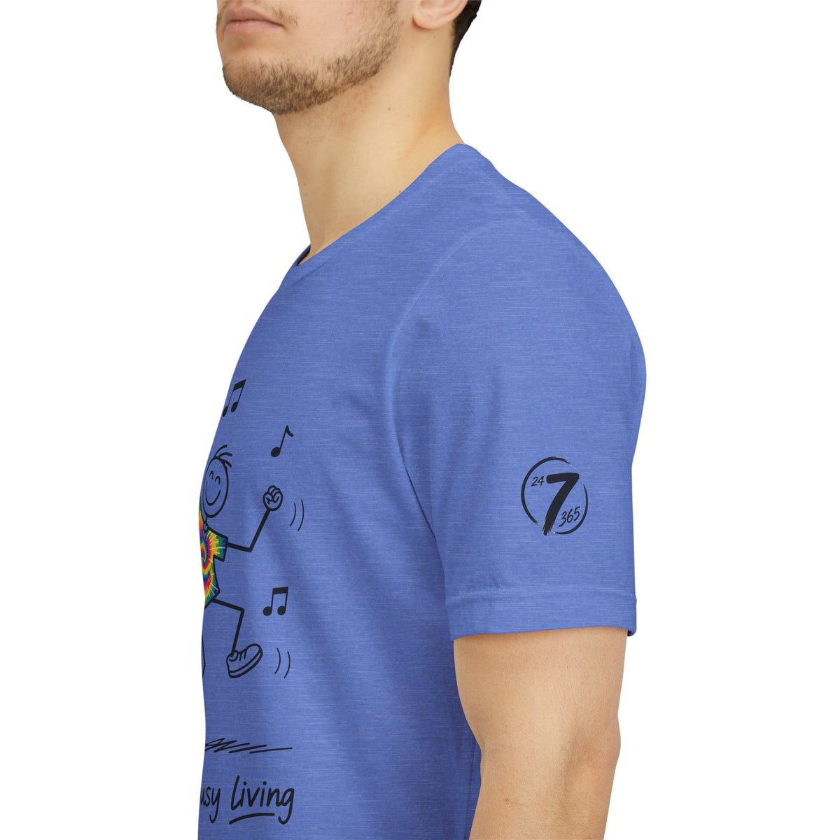 Get Busy Living, Inspirational Graphic T-Shirt, Ethos365