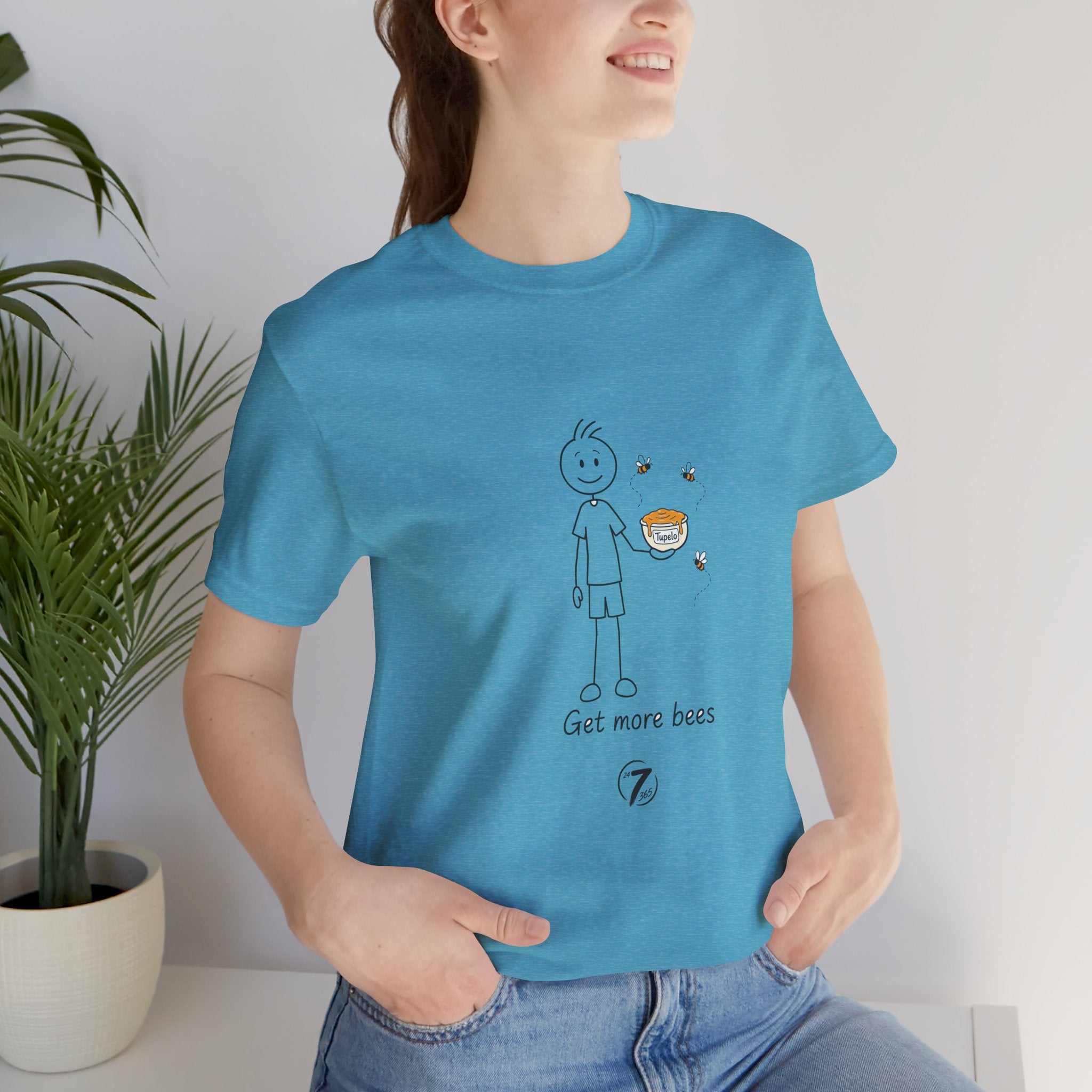 Get More Bees T-Shirt | Inspirational Graphic Tee | Ethos365
