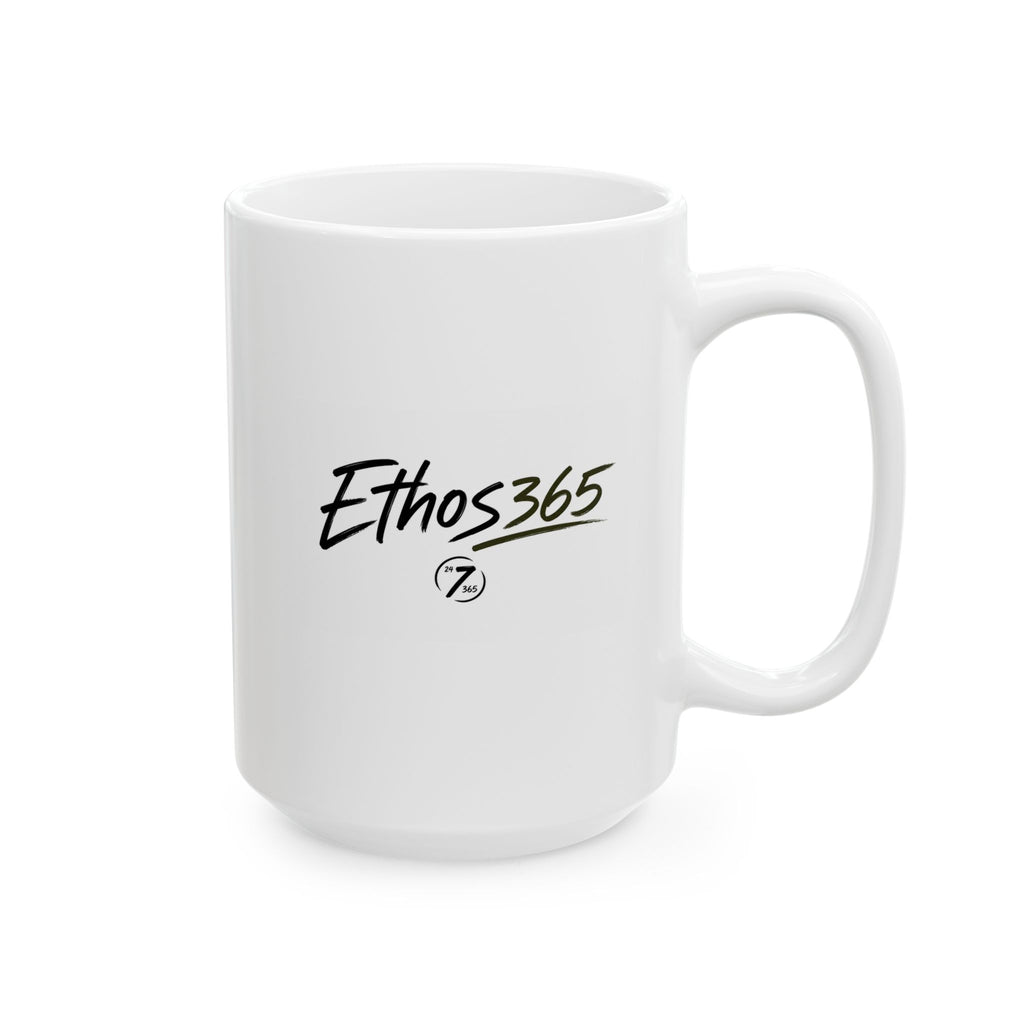 Ceramic Coffee Mug "Nobody notices normal", Inspirational Artistic Coffee Mug, Ethos365