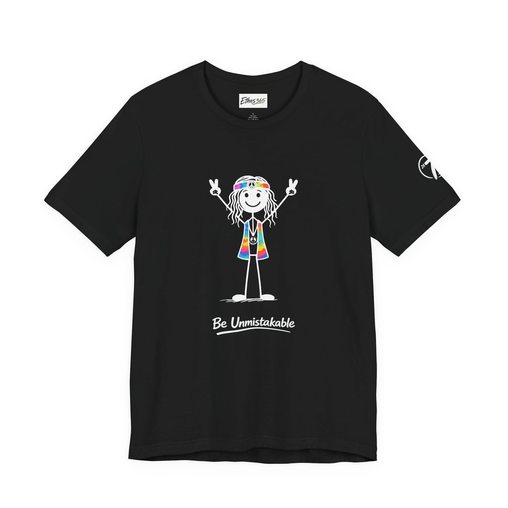 Be Unmistakable T-Shirt, Inspirational Graphic Tee, Ethos365