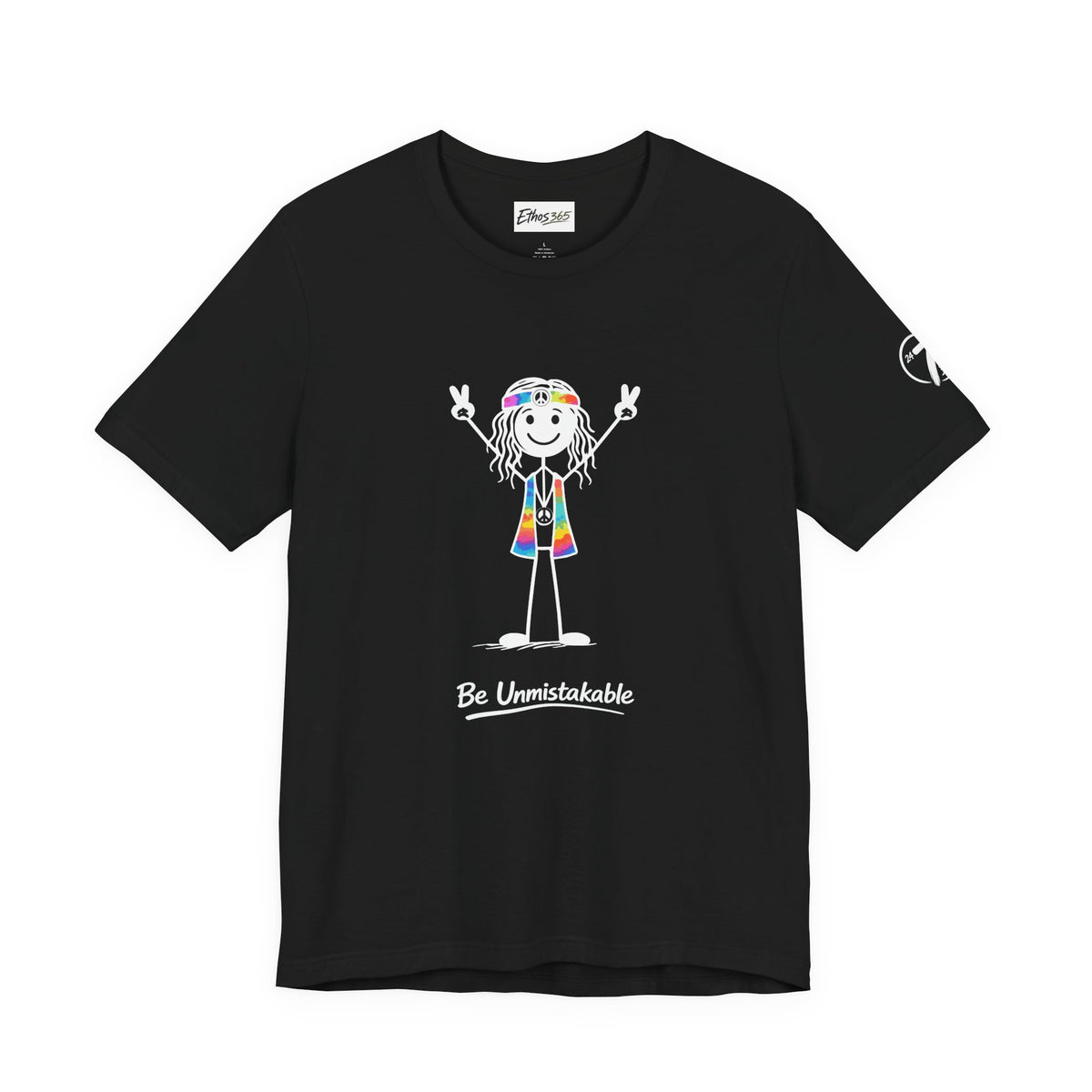 Be Unmistakable T-Shirt, Inspirational Graphic Tee, Ethos365