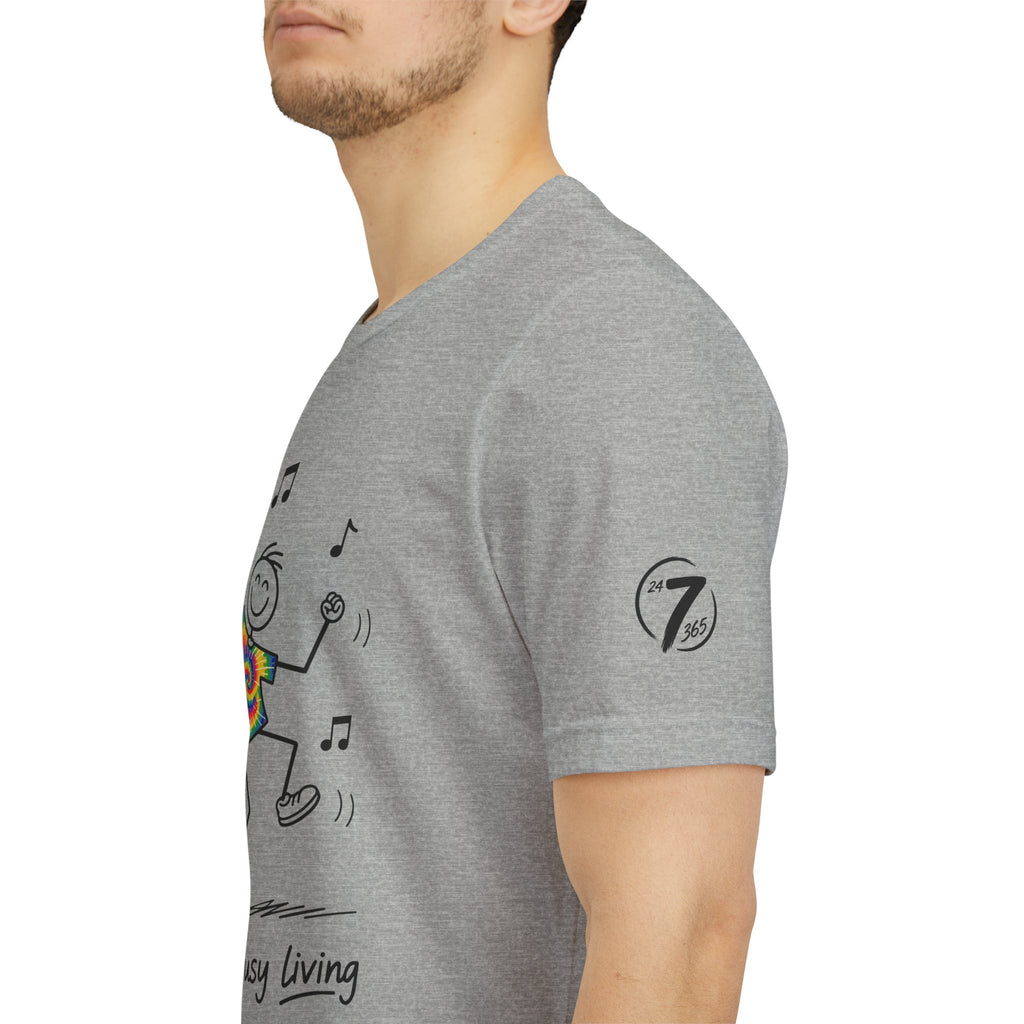 Get Busy Living, Inspirational Graphic T-Shirt, Ethos365