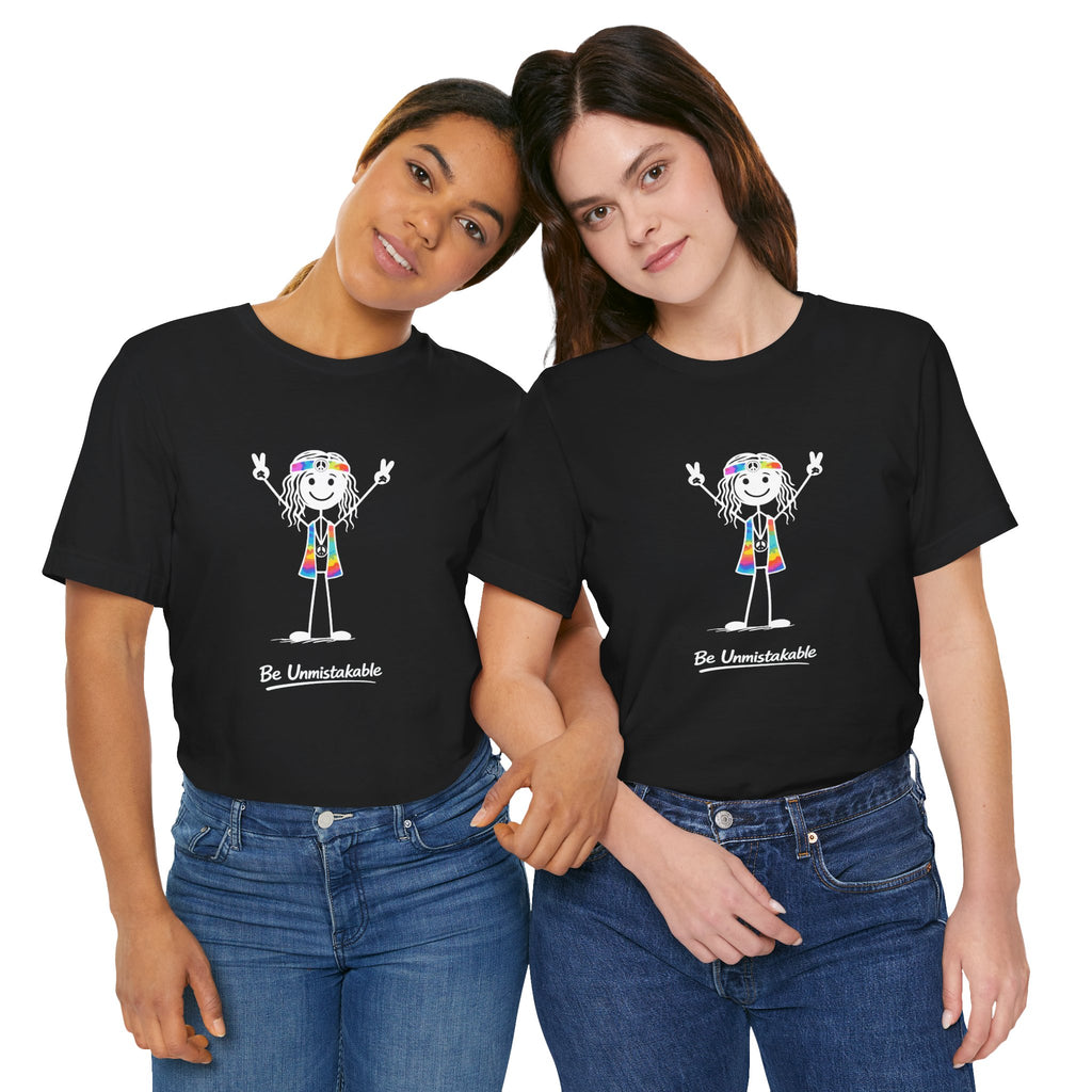 Be Unmistakable T-Shirt, Inspirational Graphic Tee, Ethos365