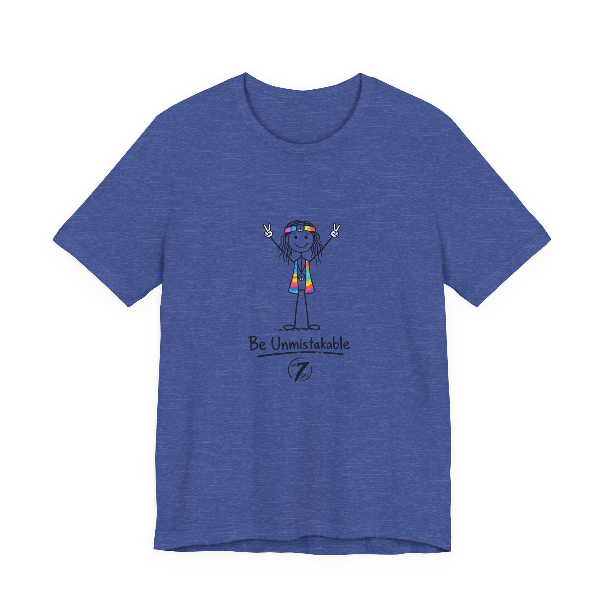 Be Unmistakable T-Shirt, Inspirational Graphic Tee, Ethos365