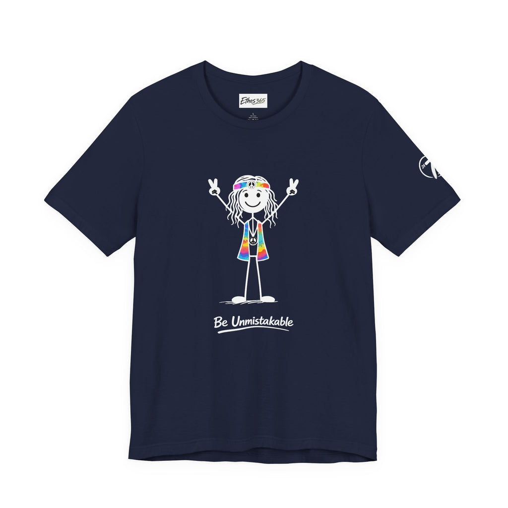 Be Unmistakable T-Shirt, Inspirational Graphic Tee, Ethos365