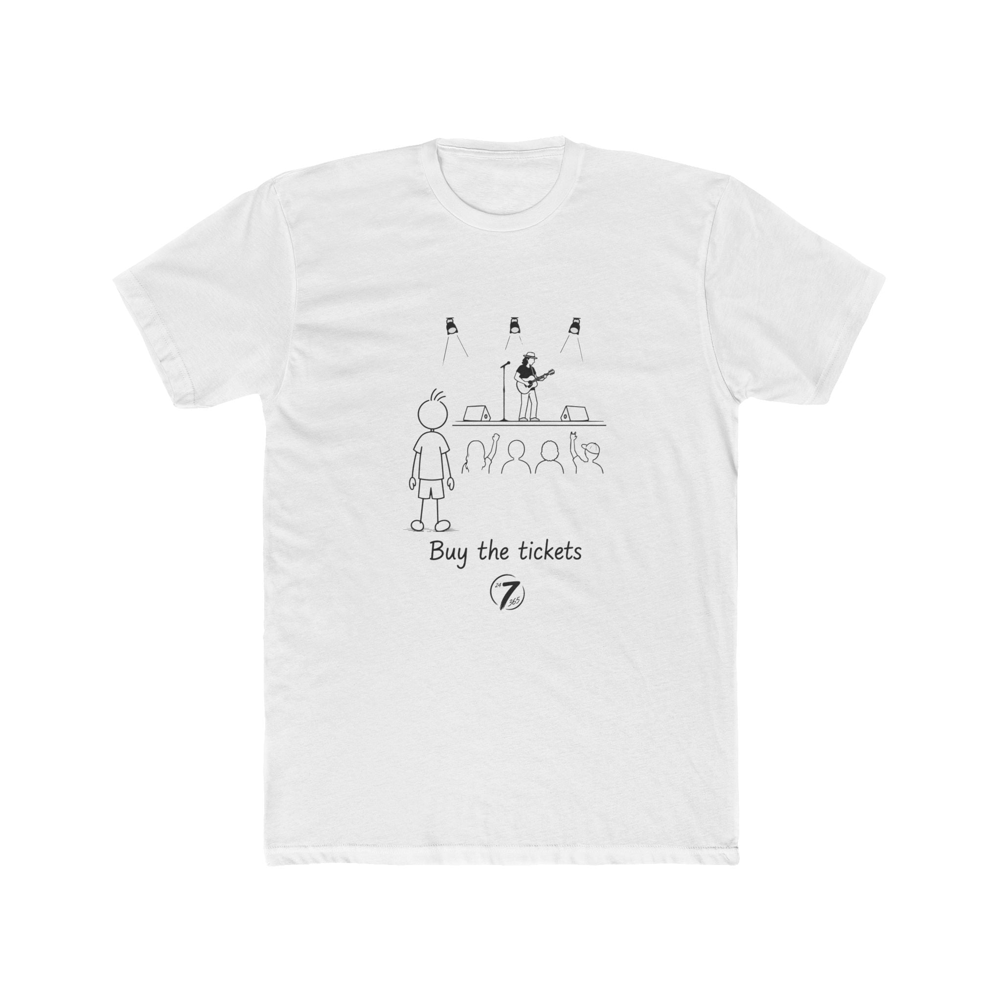 Buy the Tickets | Inspirational Experience Graphic Tee | Ethos365