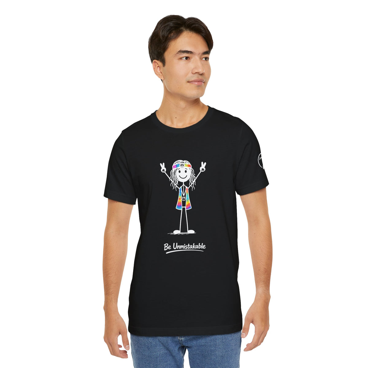 Be Unmistakable T-Shirt, Inspirational Graphic Tee, Ethos365