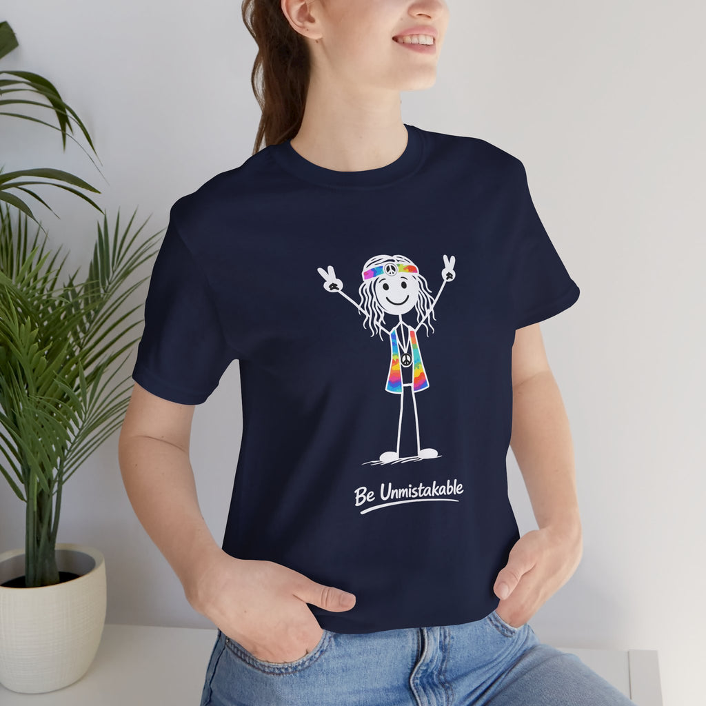 Be Unmistakable T-Shirt, Inspirational Graphic Tee, Ethos365