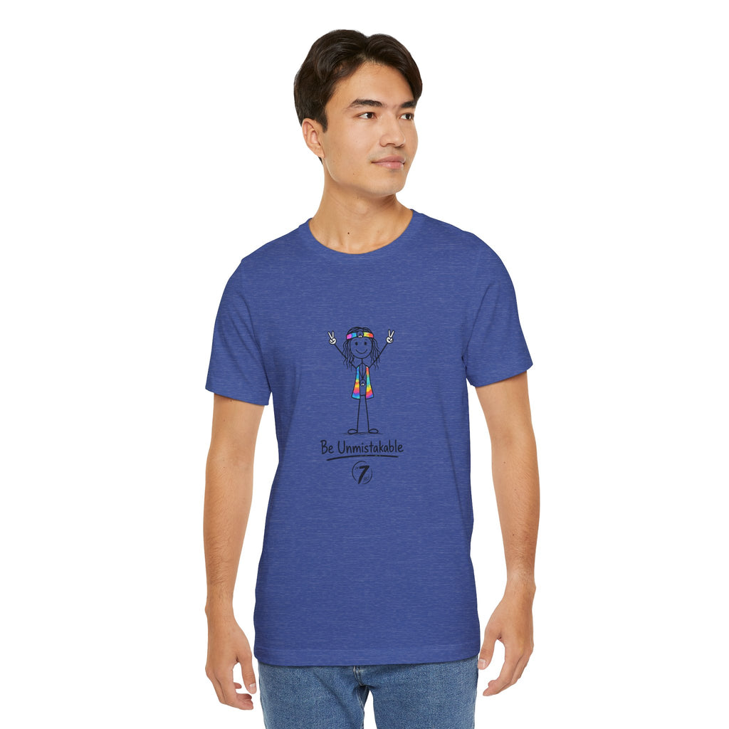 Be Unmistakable T-Shirt, Inspirational Graphic Tee, Ethos365