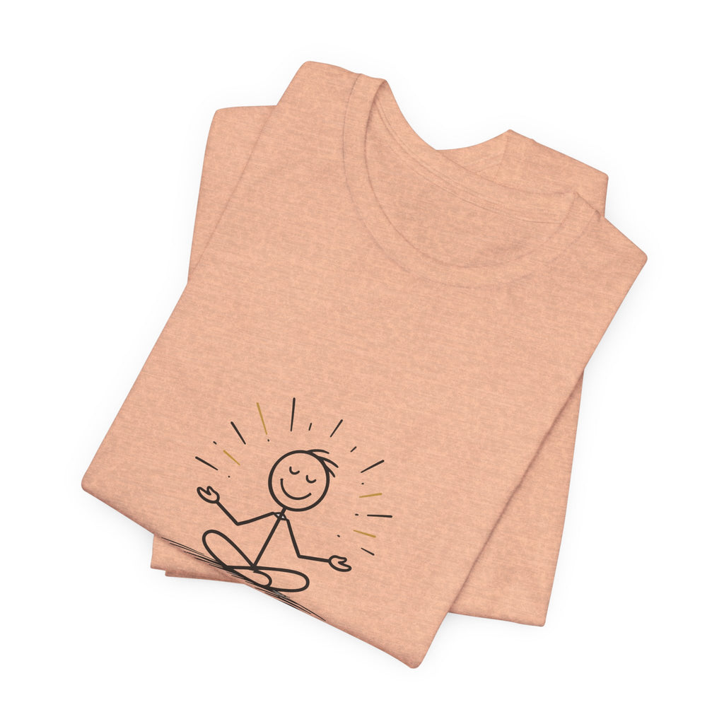 Meditation Tee “Find Your Purpose” Minimal Yoga T-Shirt, Inspirational Graphic Tee, Ethos365